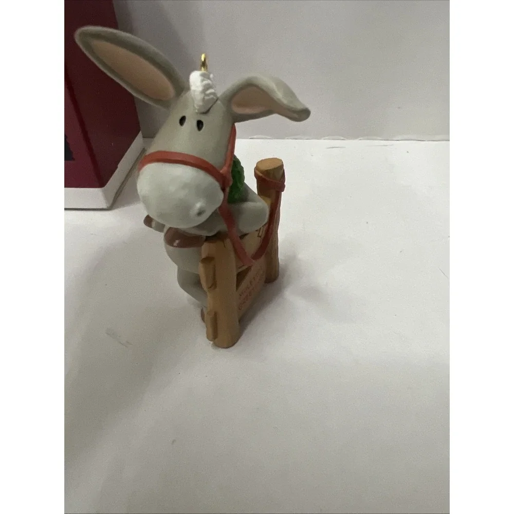 Clearance- Vintage Hallmark Keepsake Ornament Muletide Greetings 1995